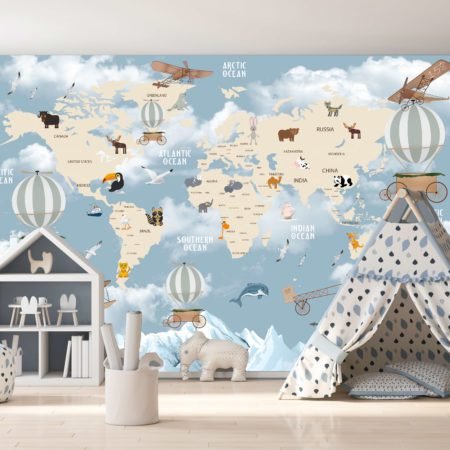 Kids- world map