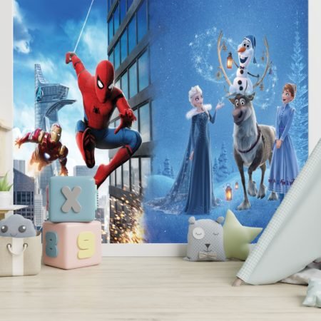 Kids - Spider man and Frozen