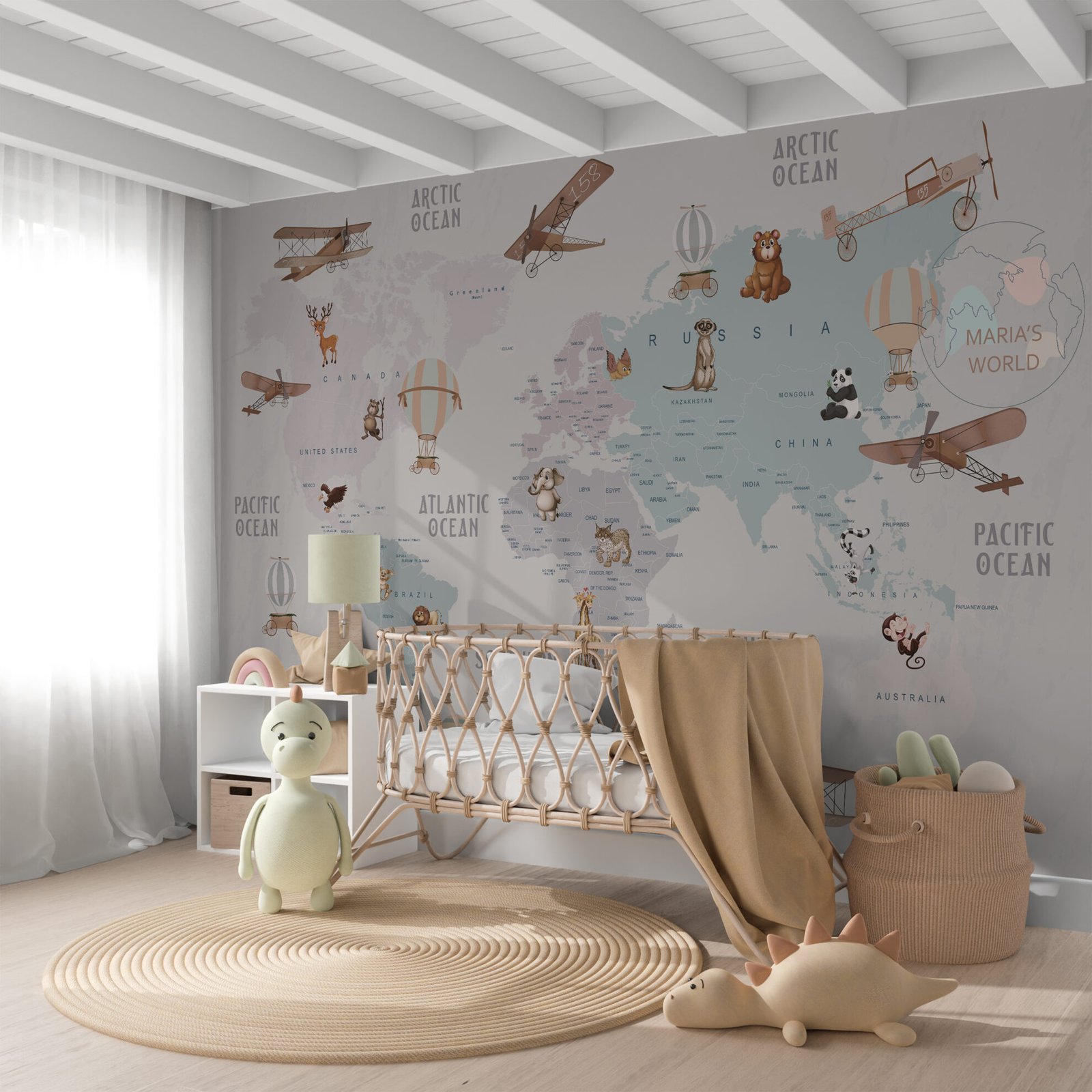Whimsy Map - Nick's Wallpaper Decor